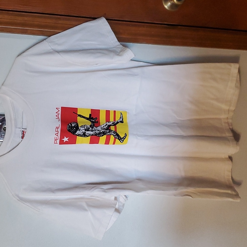 90's Pearl Jam Tour Shirt Ape Anvil Size XL